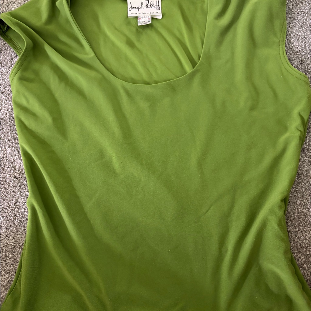Joseph Ribkoff Lime Green Tank Top